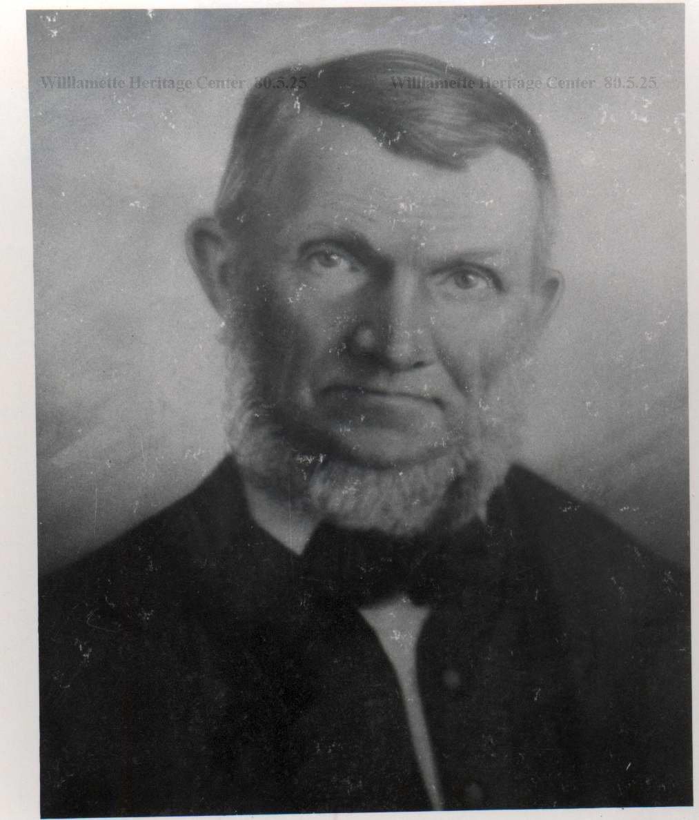Portrait Thomas Cox, Willamette Heritage Center, WHC 80.5.25.