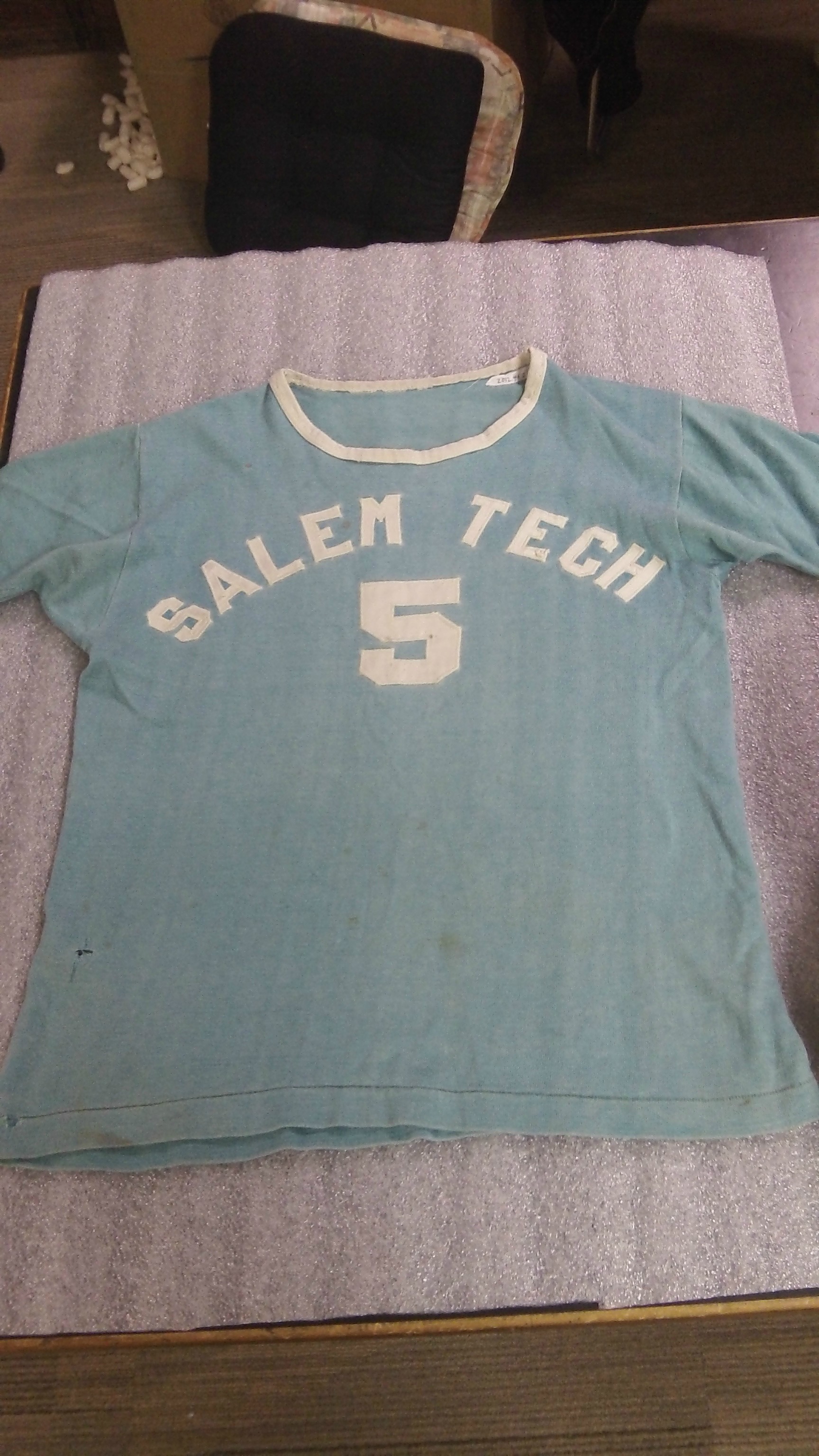 Salem Tech Jersey. 2012.044.0002. WHC.