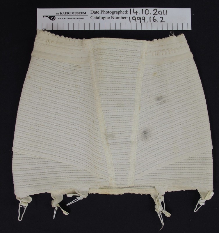 Open- Bottom Girdle 1950c courtesy of The Kauri Museum.