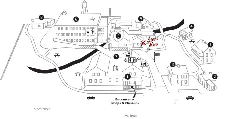 Willamette Heritage Site Map