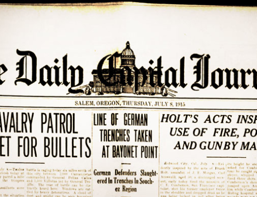 Word War 1 News for August 1, 1915