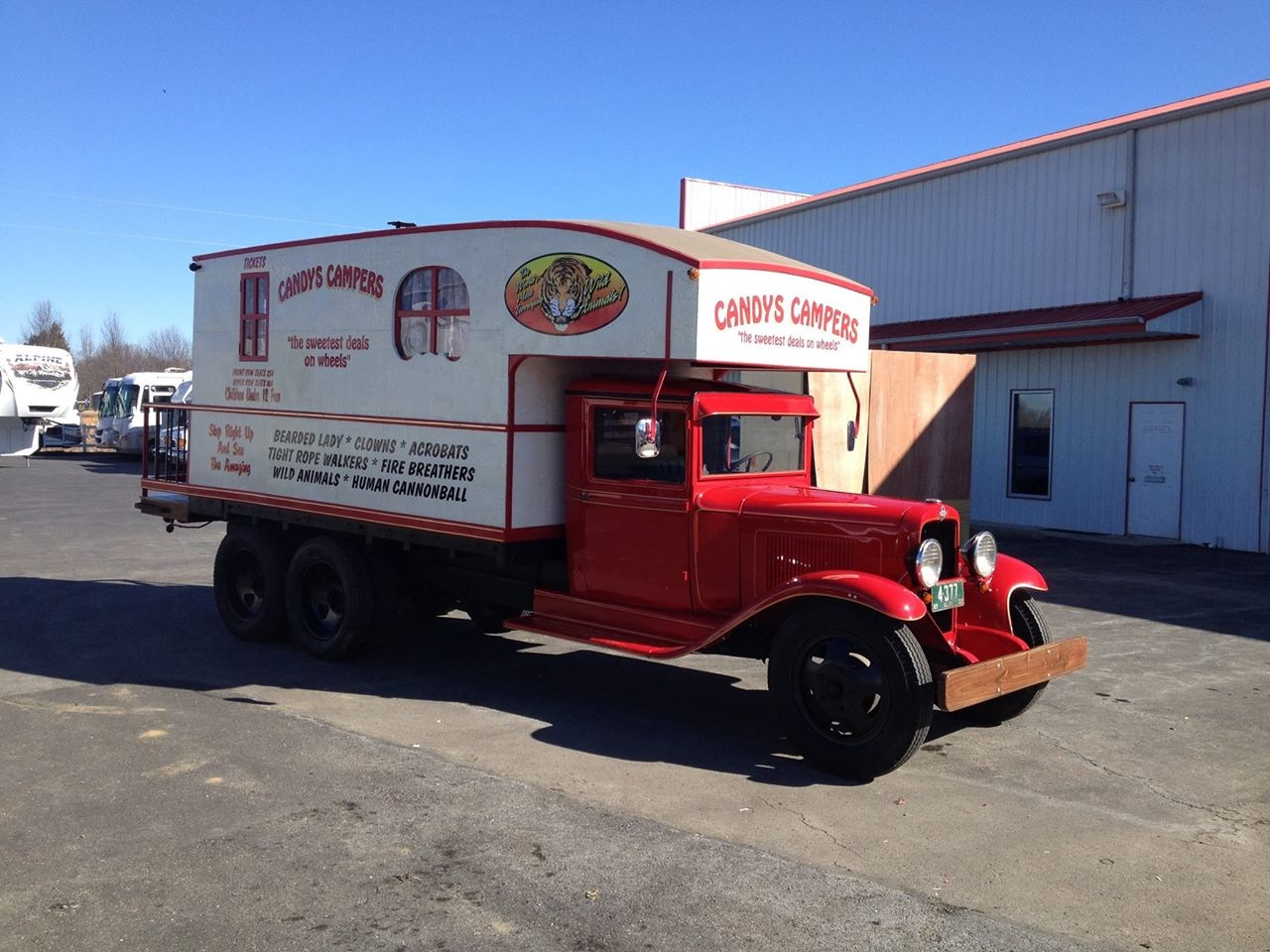 1931 Chevy House Car re-built by Steve Burnett.