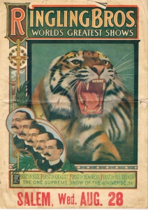 Circus program 1907. WHC 2014.082.0318