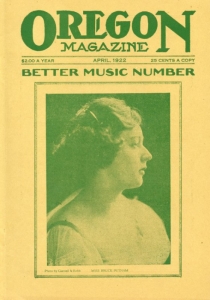 Miss Bruce Putnam - Oregon Magazine, April 1922 WHC 2008.038.0020