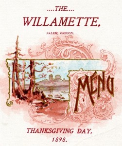 Thankgiving menu and program WHC 2004.003.0034