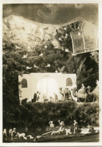 1928 Christmas display window of the Specialty Shop owned by Renska Swart. Photo Credit: WHC 1963.001.0064.001.83 