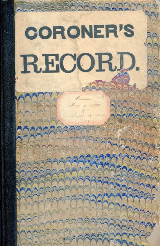 Coroner's Recordbook 2015.040.0001.