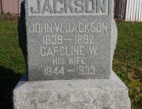Sgt. Major John W. Jackson and Caroline Woodson Jackson