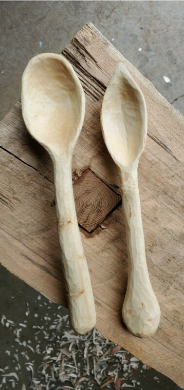 Wooden Carved Spoons