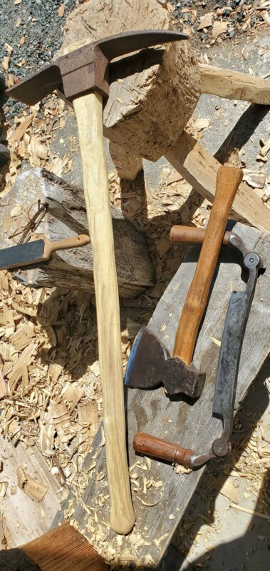 Axe wooden handles